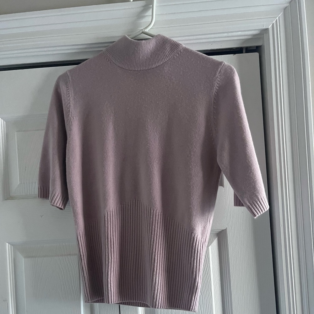 purple george top size small